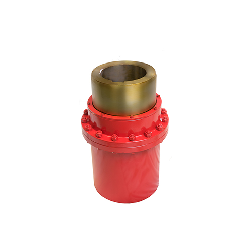 Conventional drum shaped gear coupling