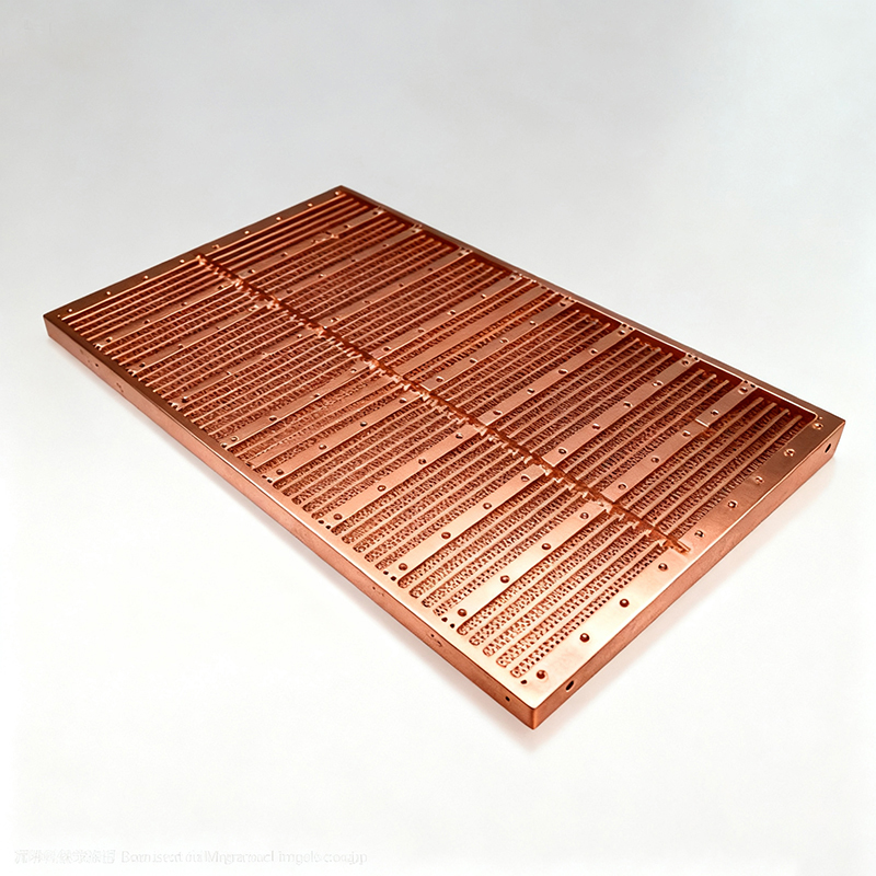 CSP wide face copper plate