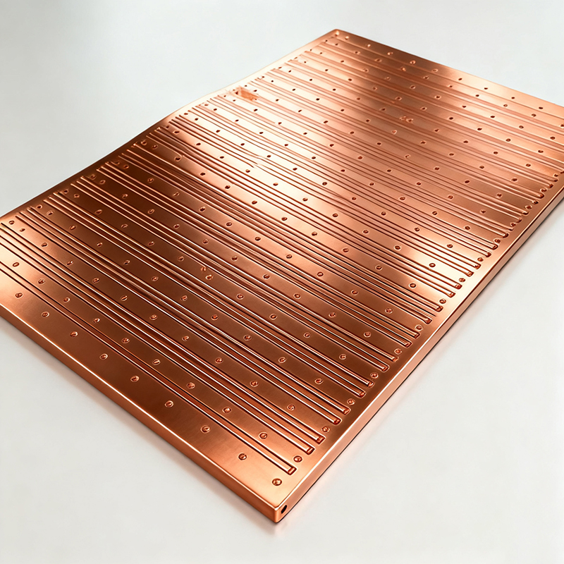 Funnel copper plate