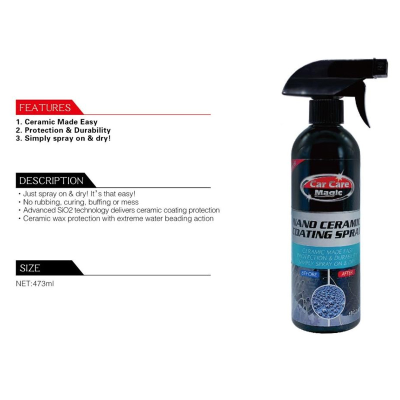 Nano Ceramic Wax Spray